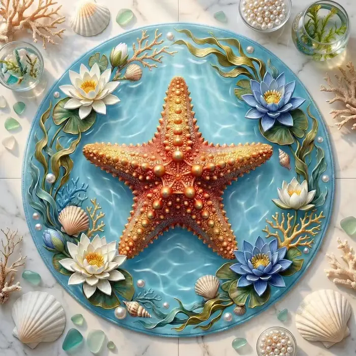 Tapis de sol pour salle de méditation, tapis de sol unique, tapis rond antidérapant, tapis de salon
