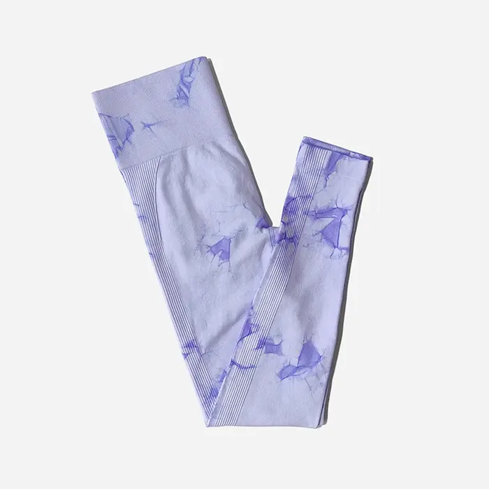 WAREBALL nouveau cravate colorant pantalons de Yoga Leggings de gymnastique femmes sans couture taille haute Push Up