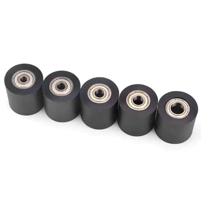 Rouleau en polyuréthane PU noir