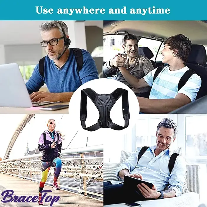Ceinture correctrice de Posture réglable pour le dos et les épaules