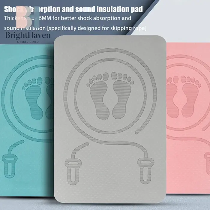 Tapis de saut à la corde 6MM anti-bruit
