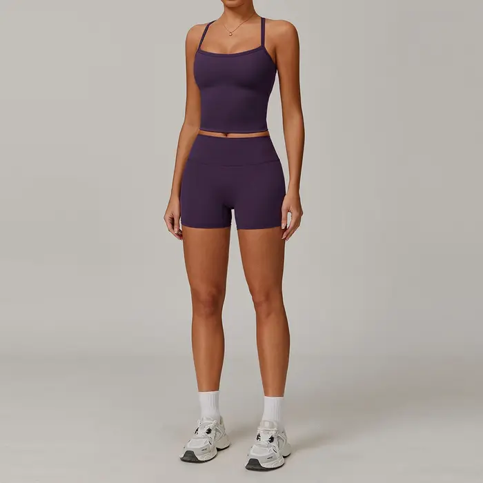 Ensemble de Yoga brossé pour femmes