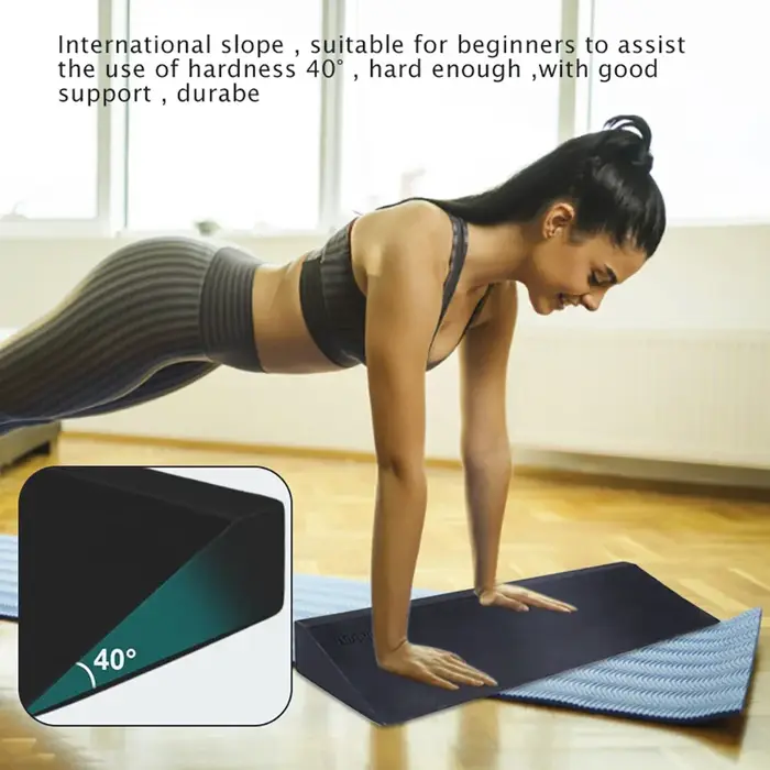 Yoga Squat bloc compensé planche inclinée civière de pied exercice Pilates planches inclinées blocs