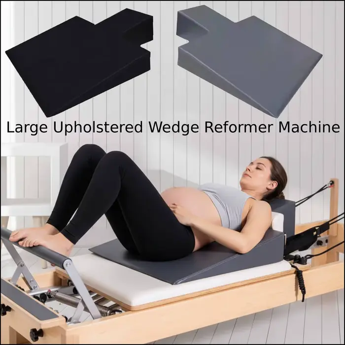 Machine de réformation Pilates, bloc de cale, planche inclinée en brique, bloc de levage pour la construction musculaire, l'endurance corporelle, l'étirement, l'équilibre