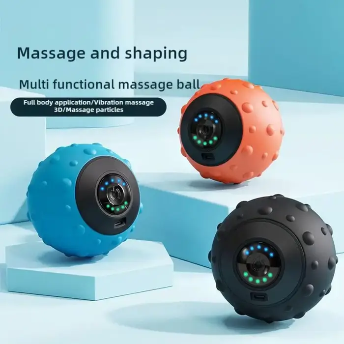 Balle de massage vibrante pour la récupération musculaire