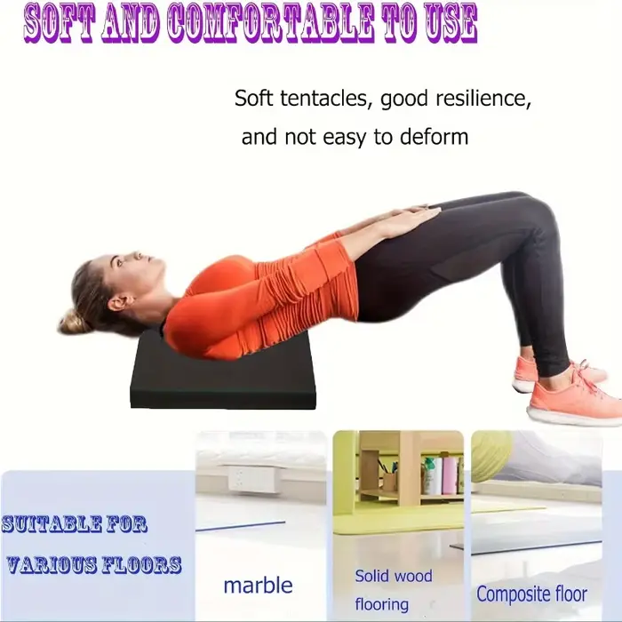 45*30 cm tapis de Yoga épais anti-dérapant gymnastique Fitness