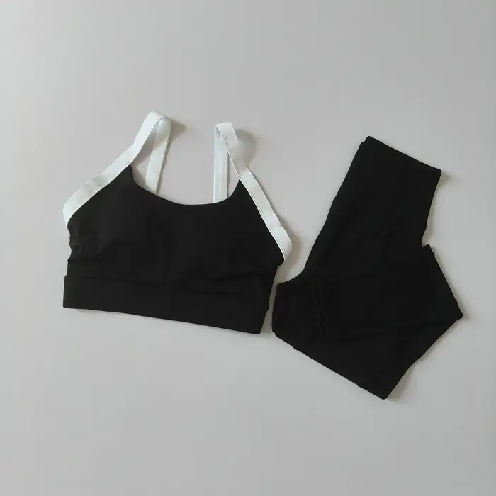 Combinaison d'entraînement de Yoga haut de gamme pour femmes, ensemble de Fitness, vêtements de spor