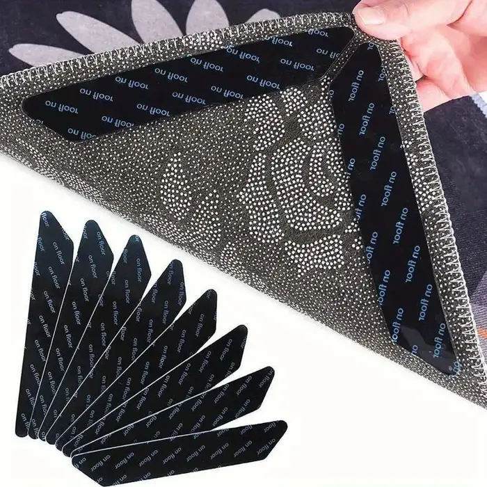 Autocollant antidérapant pour tapis