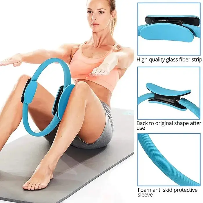 Anneau de Yoga Fitness Pilates, anneau ouvert dans le dos, anneau magique, entraînement musculaire d