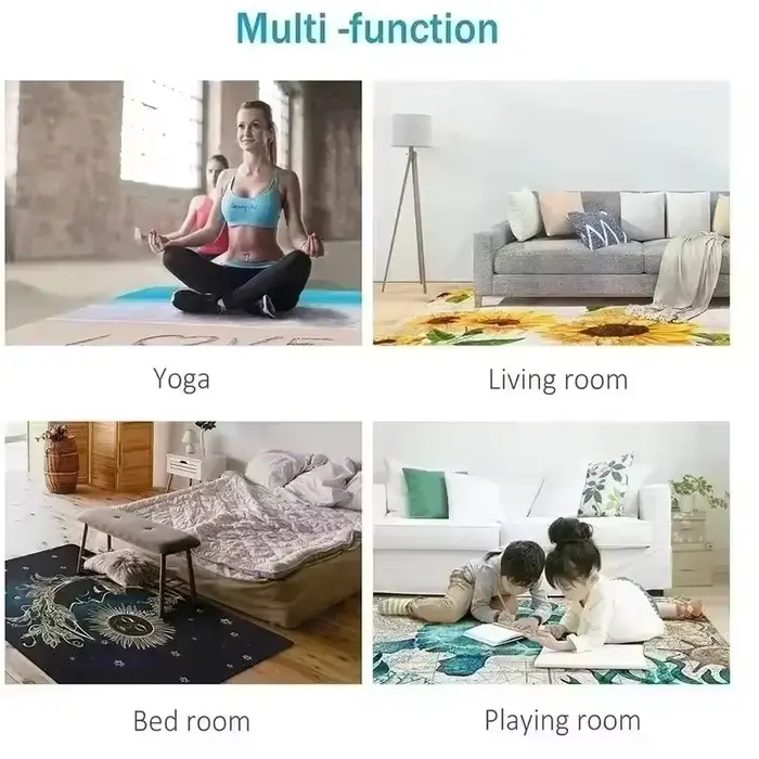 Tapis de sport antidérapant