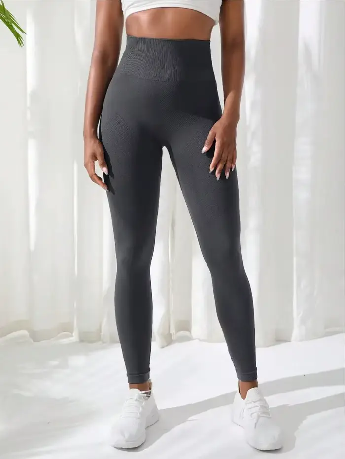 Pantalons de Yoga pour femmes, vêtements de sport sans couture, extensibles, taille haute, exercice
