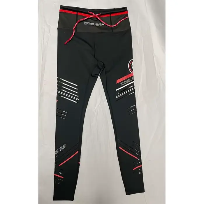 Leggings de sport College pour femmes, pantalon de yoga à compression, vêtements d'entraînement, hau