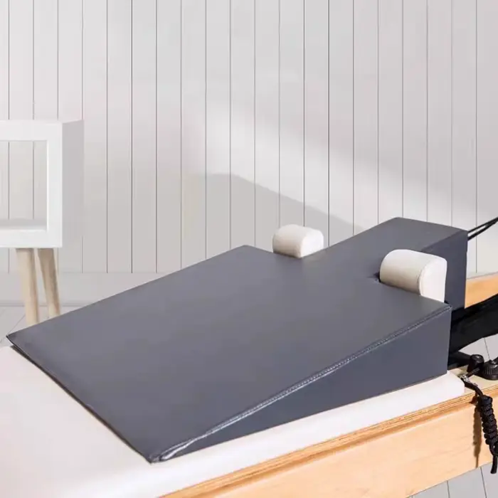 Machine de réformation Pilates, bloc de cale, planche inclinée en brique, bloc de levage pour la construction musculaire, l'endurance corporelle, l'étirement, l'équilibre