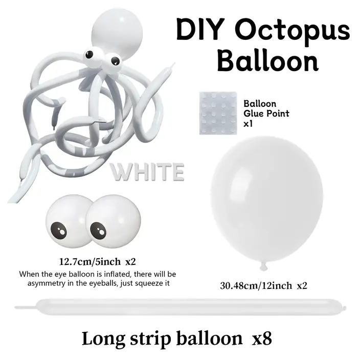 Ballon en forme de poulpe 260Q