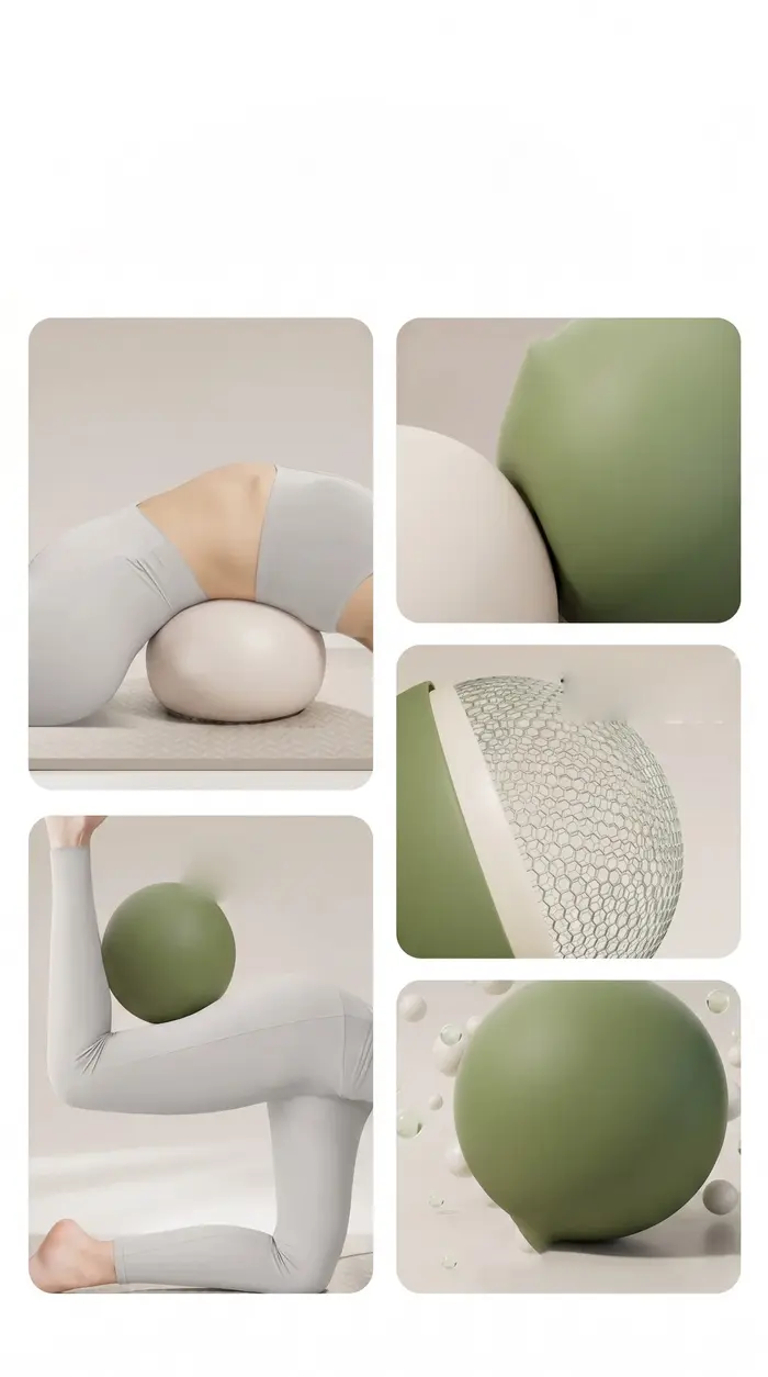 Ballon de fitness pour femmes