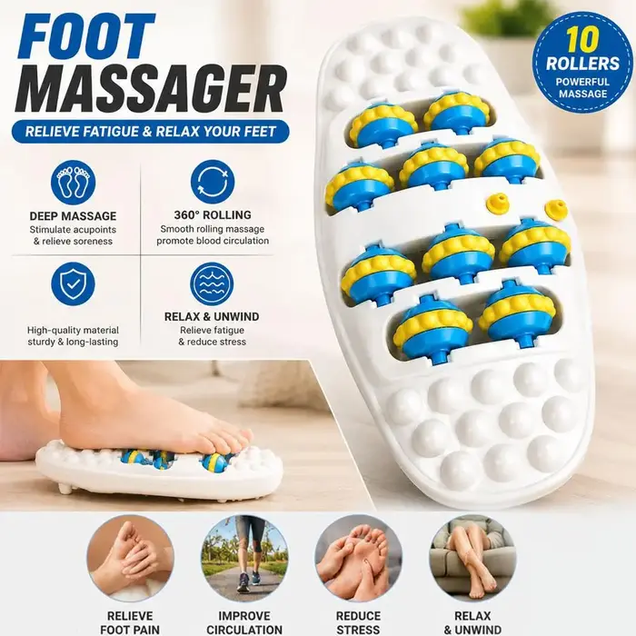 Tapis de Massage des pieds hypoallergénique