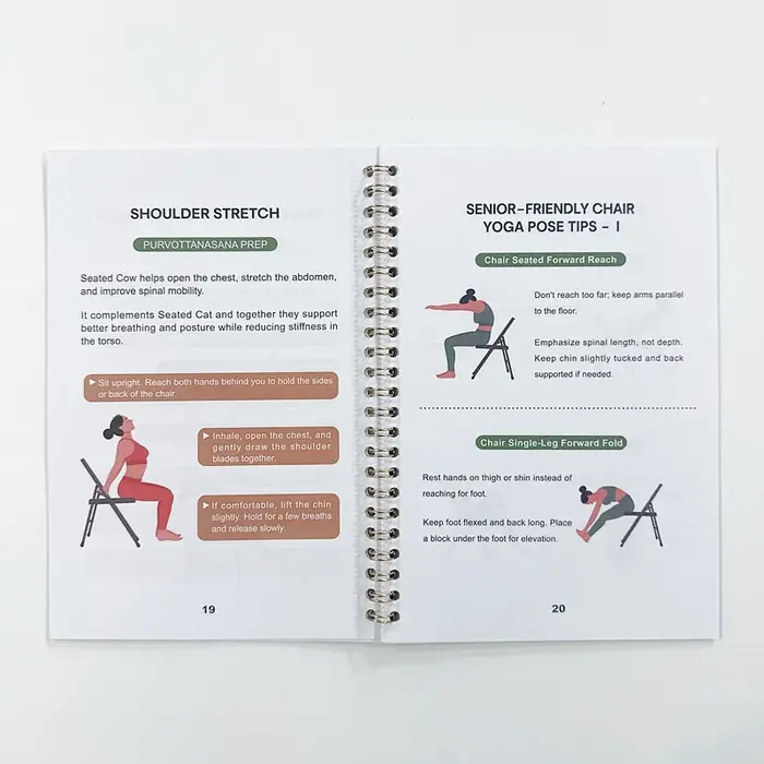 Exercices de chaise pour personnes âgées – Livre de force de 28 jours