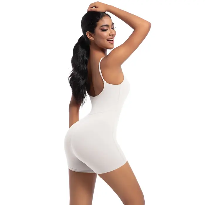 Combinaison dos nu sans couture pour femme