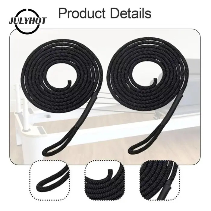 1/3 Pièces Corde de traction polyvalente pour Pilates Reformer