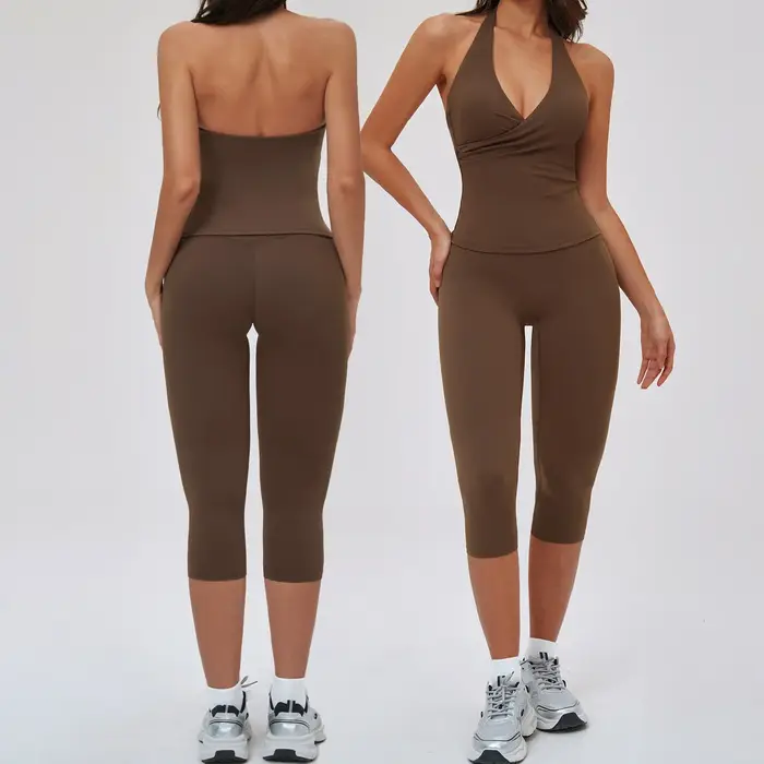 Tenues de yoga 2 pièces pour femmes