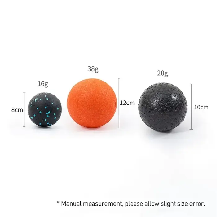Liquidation vente-EPP Yoga bloc de mousse ronde petite boule thérapie de Massage exercice de Relaxation musculaire profonde Fitness pour le cou taille pieds