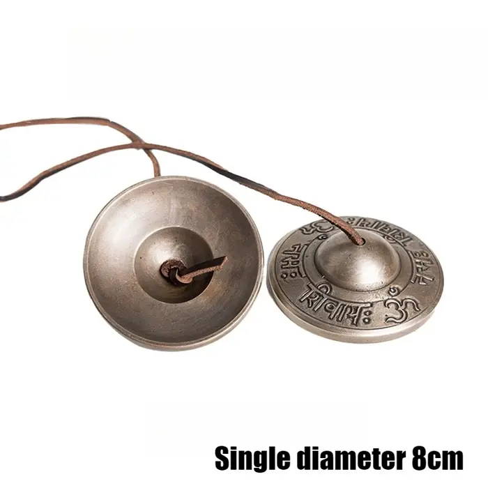 Cloche de méditation en Bronze, cloches de guérison sonore, cloches de Yoga professionnelles du népa