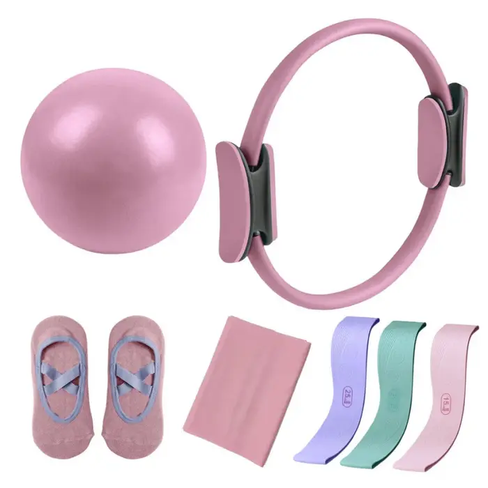 Ensemble de 7 pièces pour Pilates à domicile