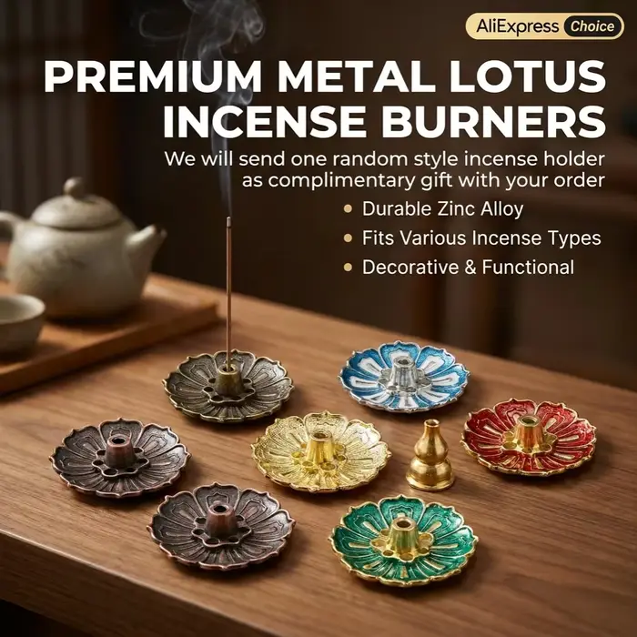 Ensemble de bâtonnets d'encens naturels de style japonais