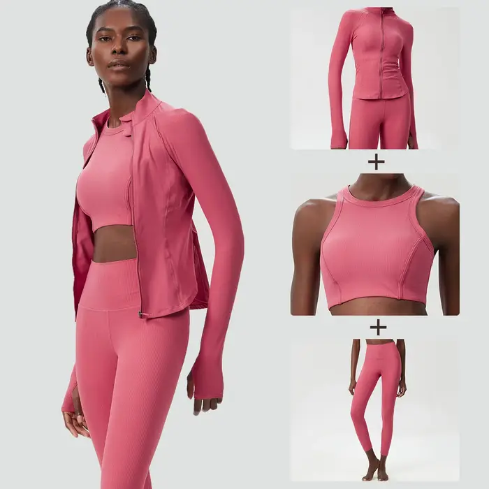 Ensemble de Yoga 3 pièces pour femmes