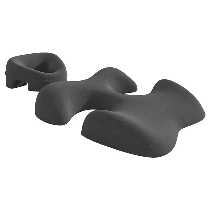 Coussin d'oreiller de Massage pour le visage et la poitrine, dédié au sein, détachable et lavable