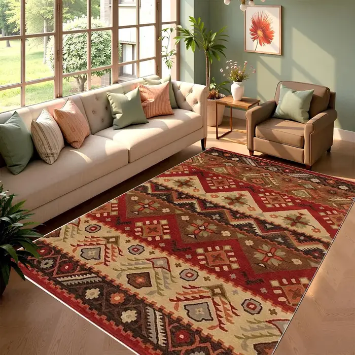 Collection de tapis de style kilim bohème