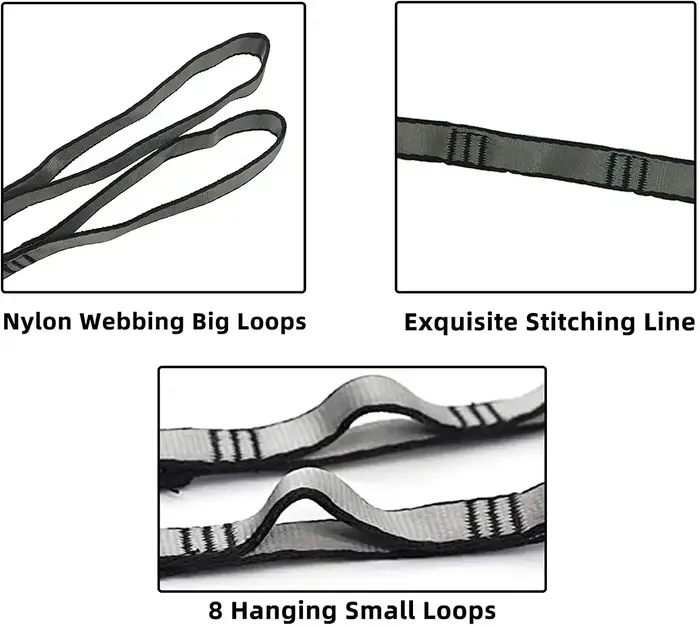 Corde suspendue de Yoga, corde d'escalade, chrysanthème, extensible, sangle d'extension, pour hamac