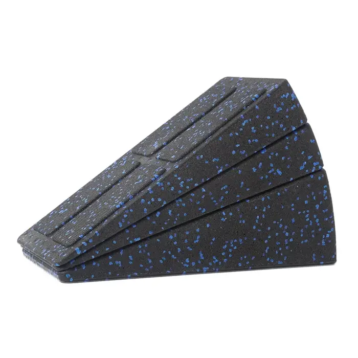 Ensemble de 3 pièces de briques de Yoga, blocs de cale de Squat, rampe de bloc, planche inclinée de