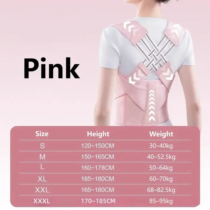 Correcteur de posture | Ceinture de soutien du dos réglable pour la Correction de la taille abdominale