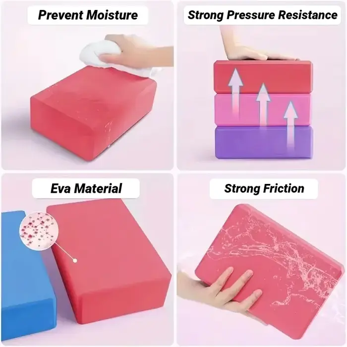 Blocs de yoga en mousse pour gym