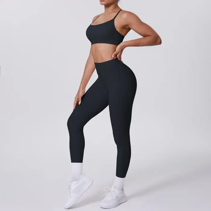 Costume de Yoga ensemble de sport gymnastique sans couture soutien-gorge