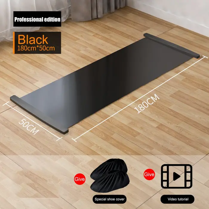 Tapis coulissant de Yoga multifonctionnel 140/180/200cm