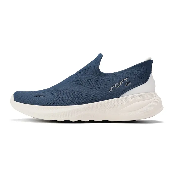 Li-Ning Chaussures de marche décontractées en tricot SOFT GO 2 pour hommes