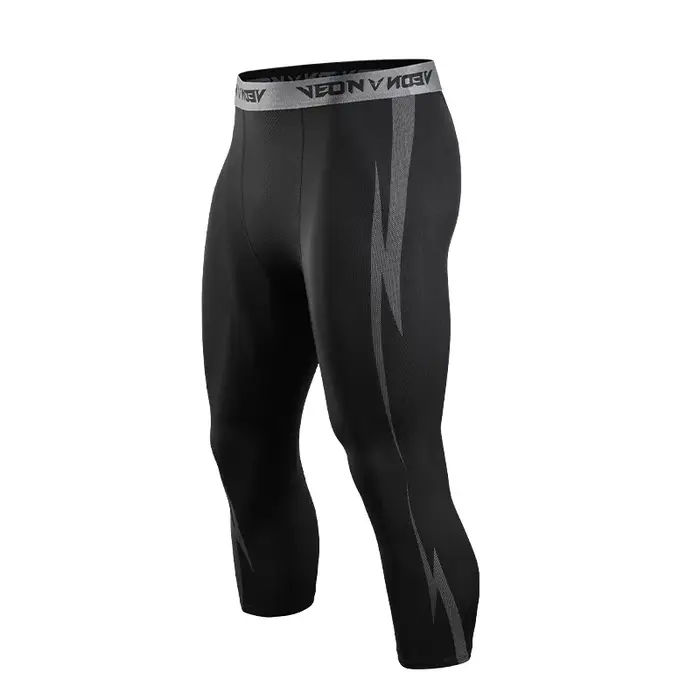 Pantalon de Compression 3/4 pour hommes
