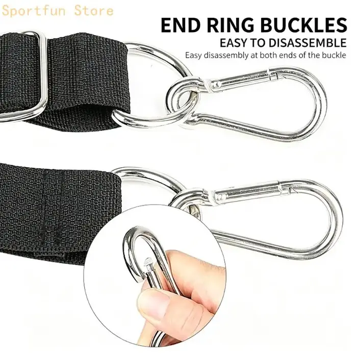 Bande résistance réglable en tissu pour entraîneur pieds, pour les Routines Pilates en intérieur X7JD