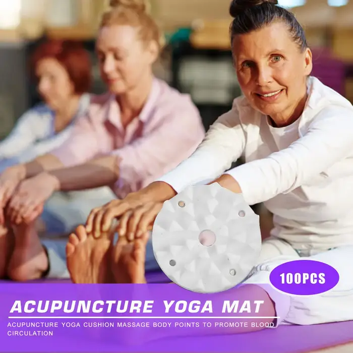 Accessoires pour tapis de yoga : Picots d'acupression en plastique