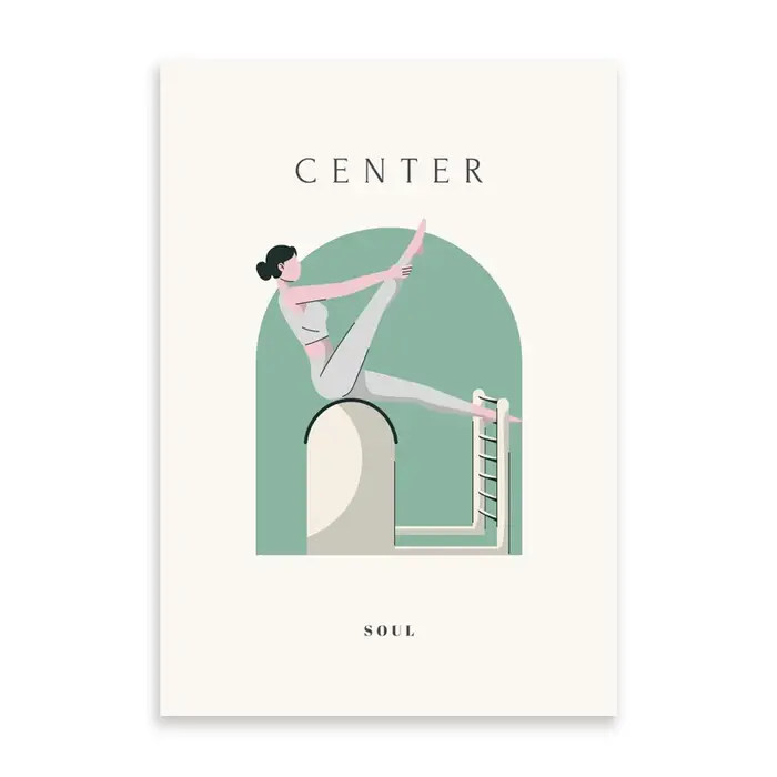 Yoga Asana ligne Art imprime Pilates enseignement affiches moderne minimaliste