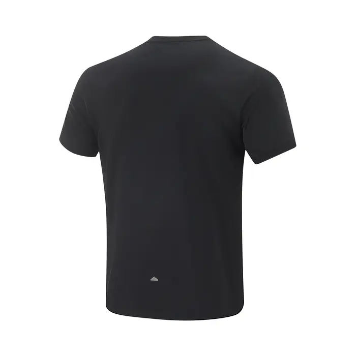 Li-Ning T-shirt de sport pour hommes AT AIR, coupe régulière, en polyester respirant, avec doublure