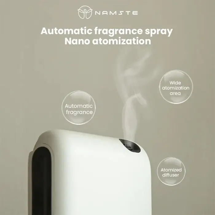 NAMSTE 300m3 batterie de pièce diffuseur d'huile aromatique parfum électrique oasis aromatique odeur