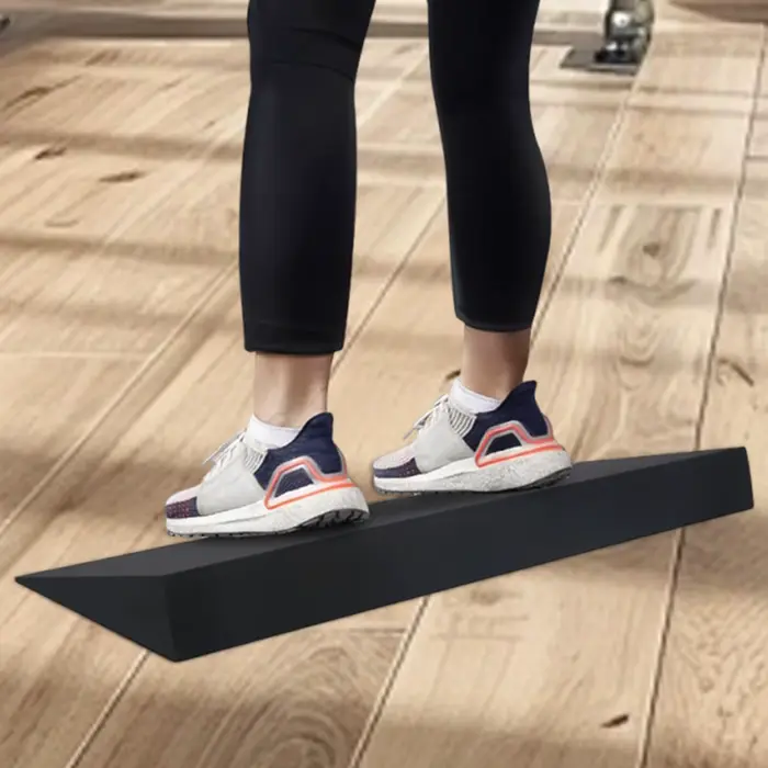 Planche inclinée de cale de Squat pour l'étirement des mollets et le talon
