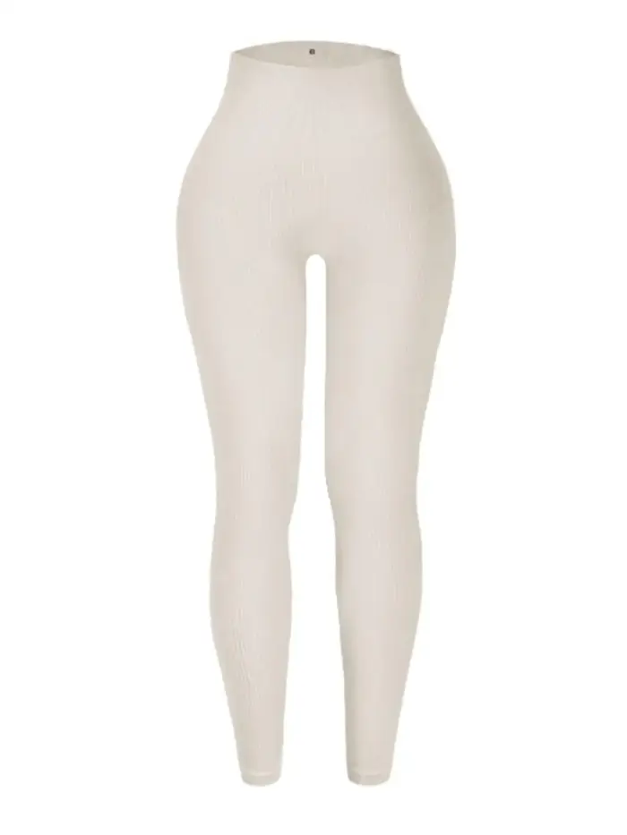 Pantalons de Yoga côtelés pour femmes