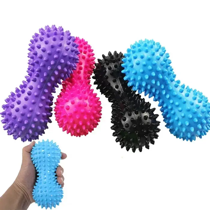Boule de Massage aux cacahuètes colorée en PVC