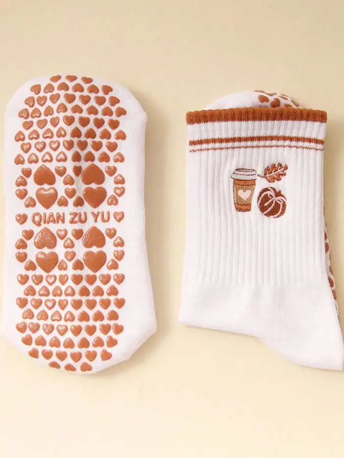 1/2/3/4/paires de chaussettes Pilates pour femmes