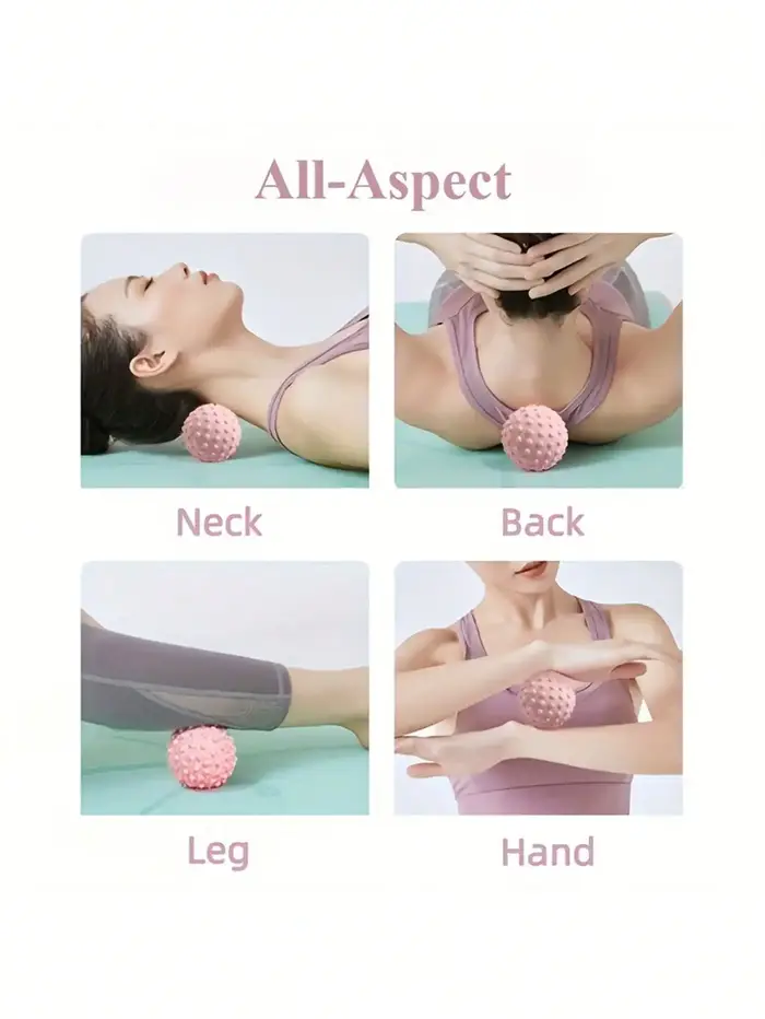 Balle de Massage Fascia de Yoga à points surélevés