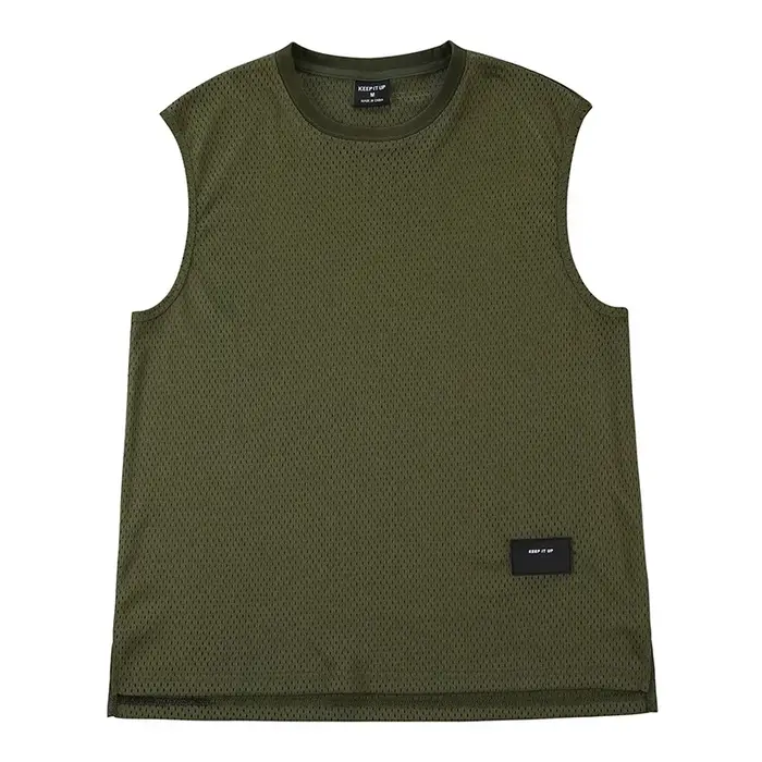 T-shirt de sport en maille respirante pour homme